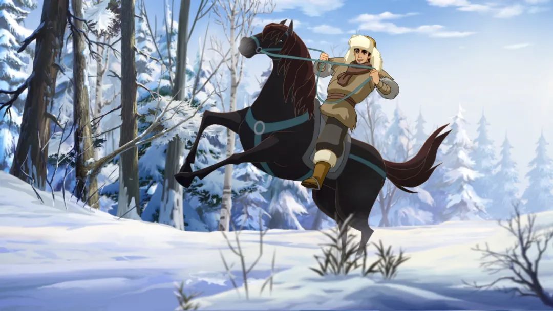 大型动画系列片《林海雪原》在总台热播