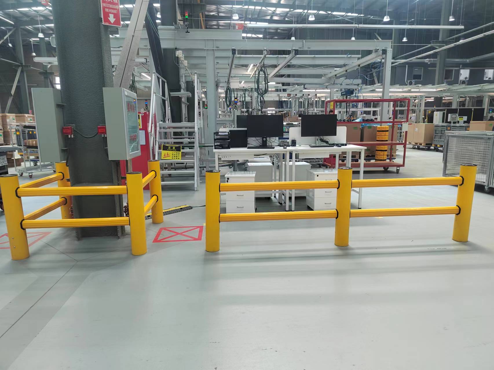 厂区,仓库适用装卸车辆防撞柔性防撞护栏