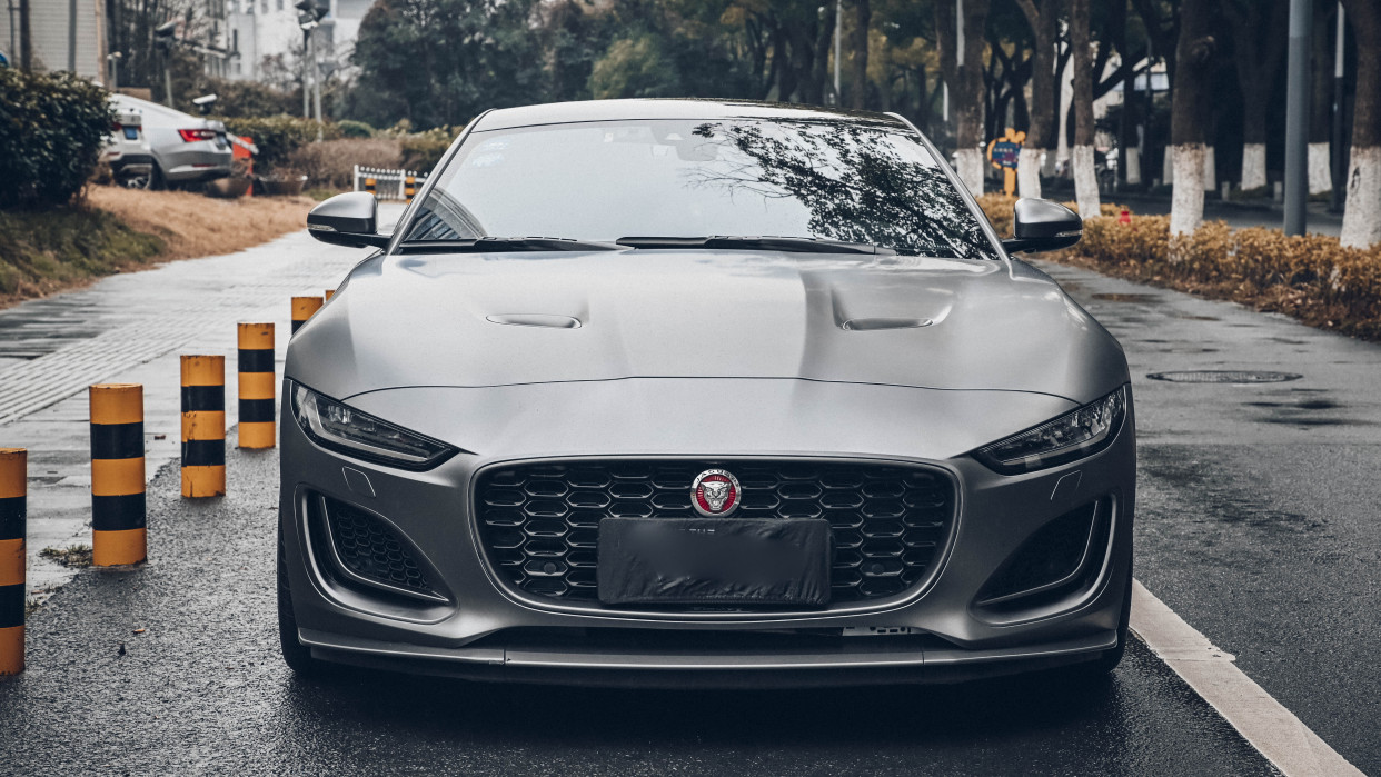 unic|捷豹f-type改色amg山灰