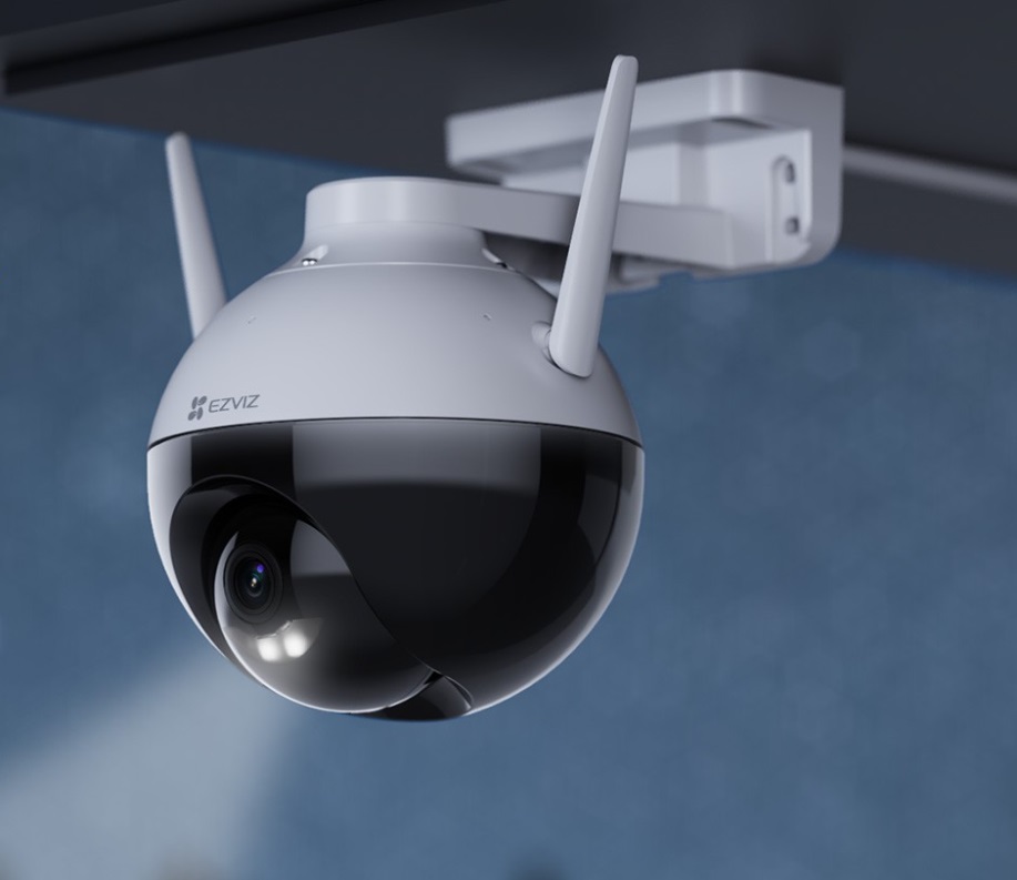 萤石发布 c8w 室外云台摄像机:352° 双向旋转,2k 分辨率