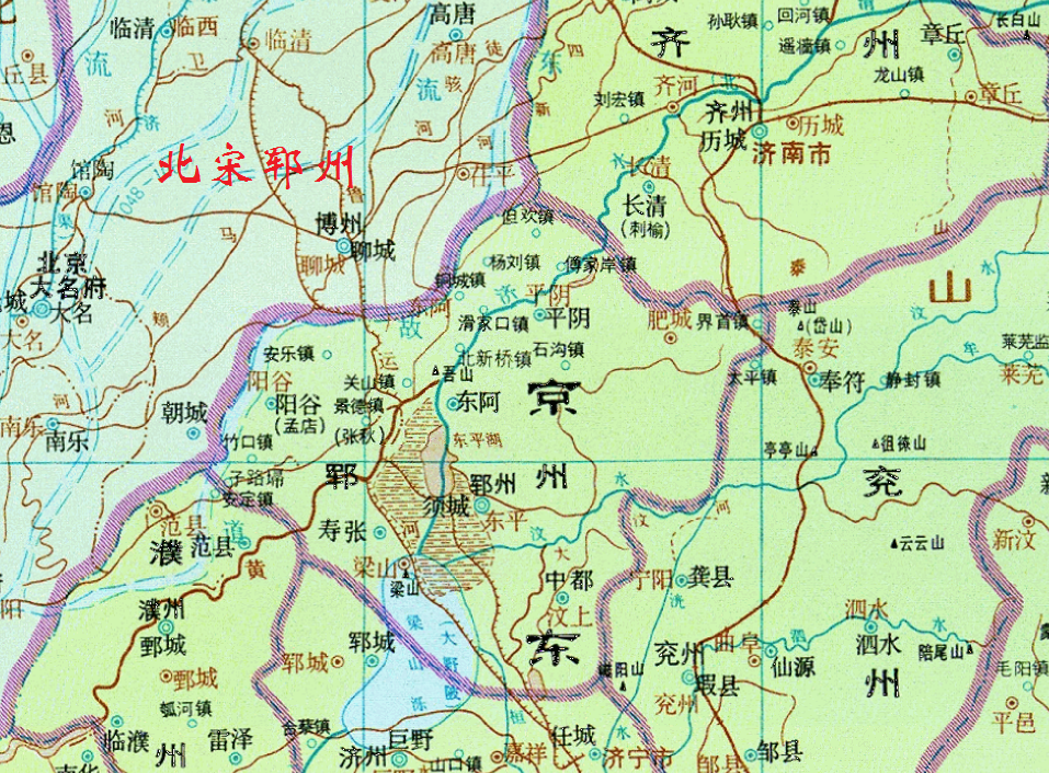 消失的千年古县寿张县,为李逵坐堂之地,山东篇之十一