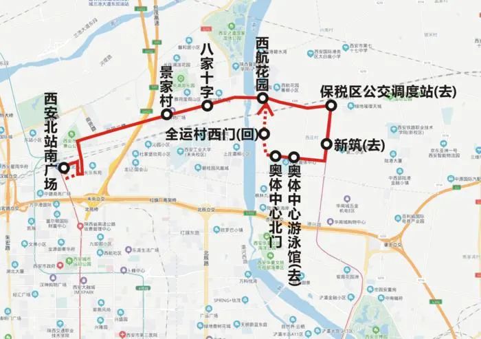 好消息!全运1号,143路公交线路将开通!