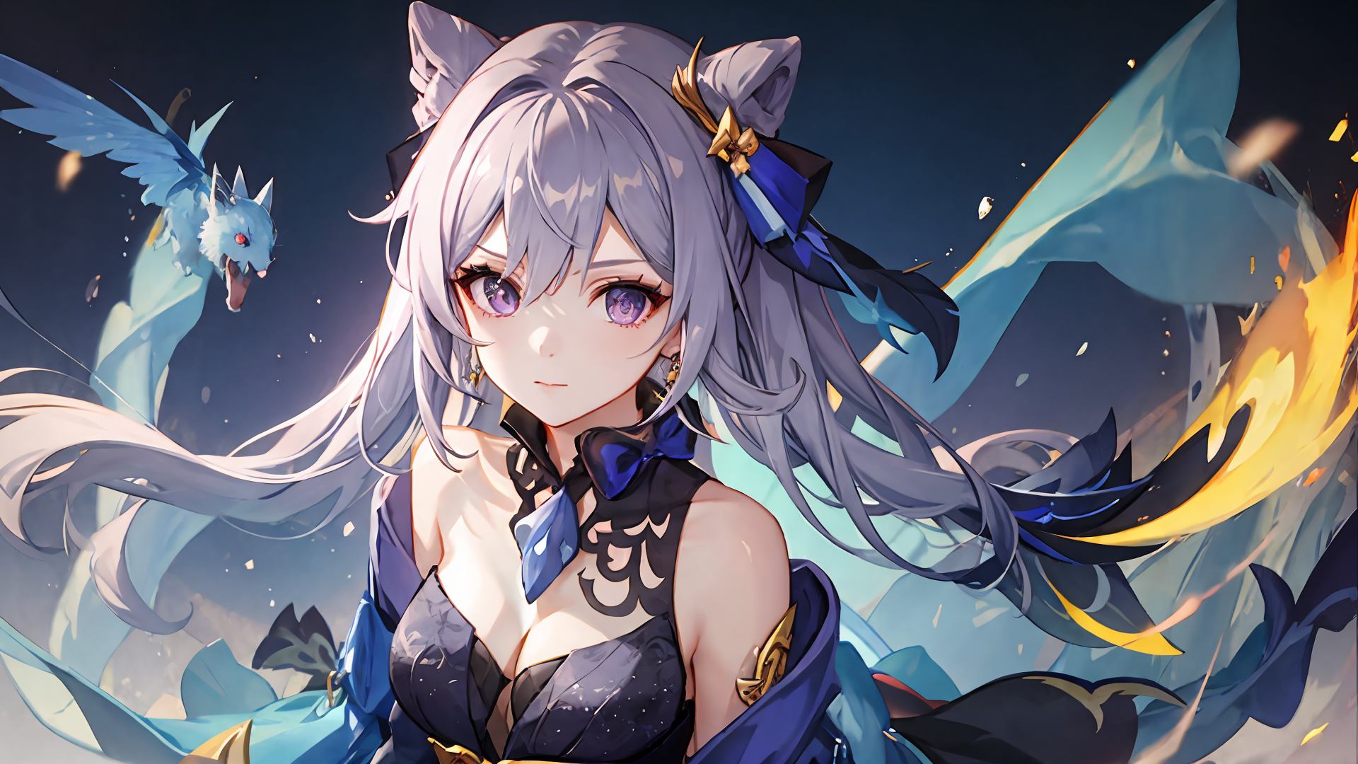 「0418期 壁纸|头像」原神特辑-刻晴:剑光如我,斩尽芜杂!