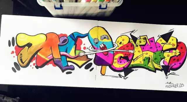 超酷的街头涂鸦,你想玩吗!