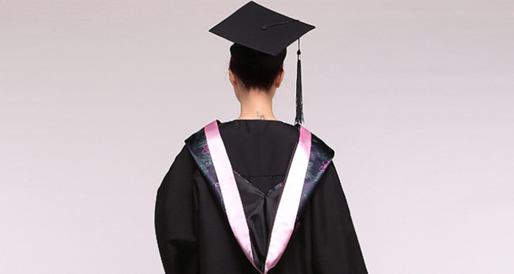 学士服领带怎么打