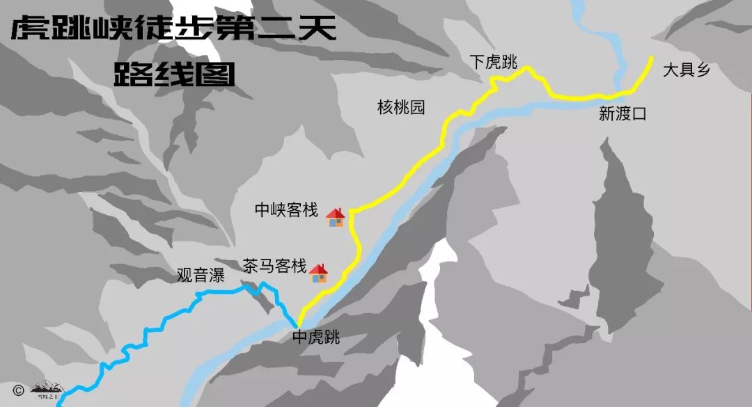 虎跳峡地理位置图图片