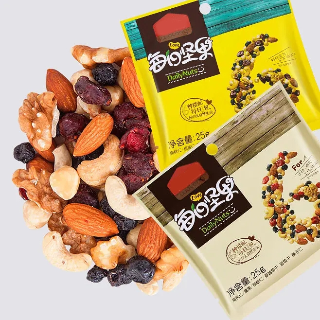 混合坚果果干包装机-坚果炒货给袋式自动包装机设备