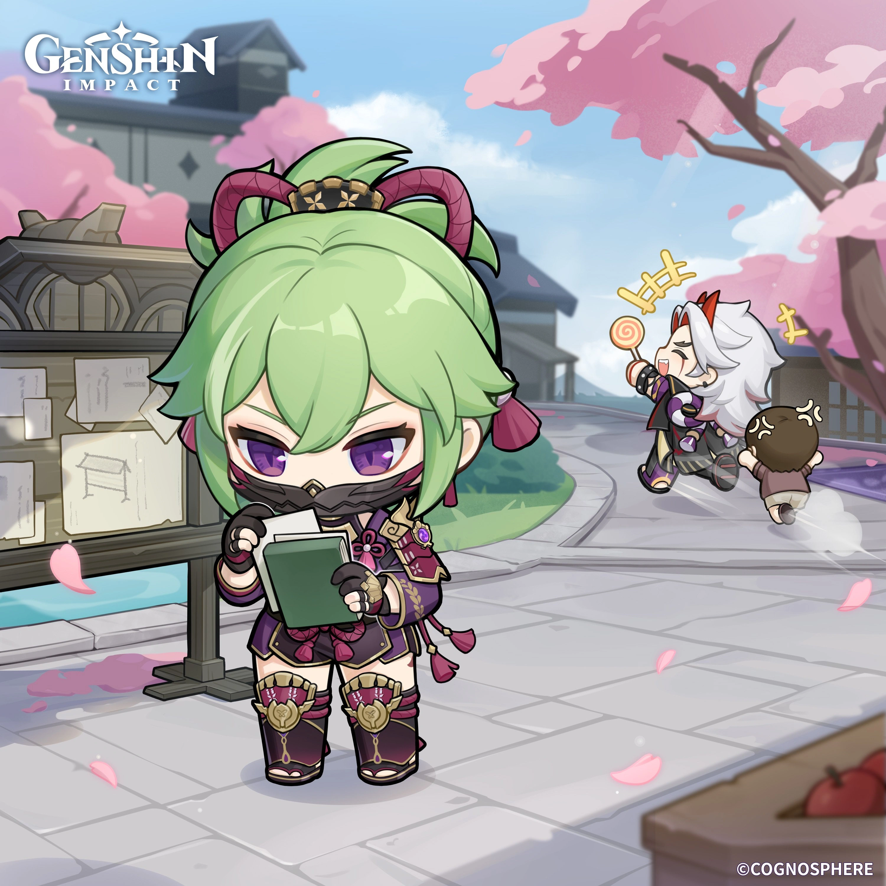 原神「q版生日漫画」稻妻全角色篇