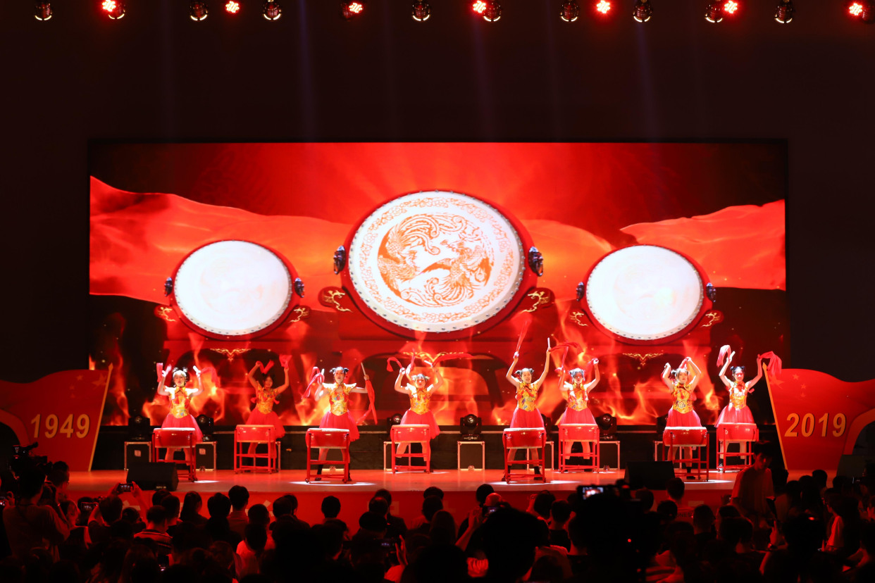 大连威风锣鼓-鼓舞表演