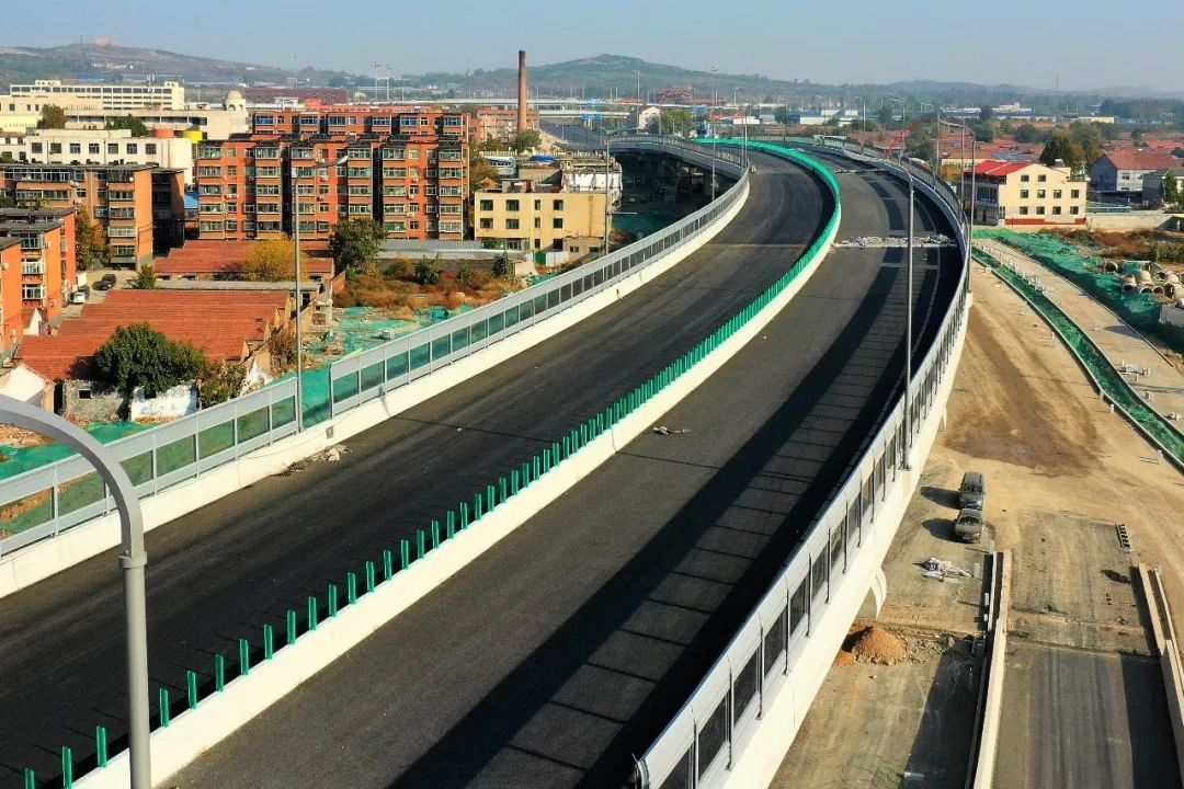 1136榀!淄博快速路鲁山大道项目制梁任务圆满完成