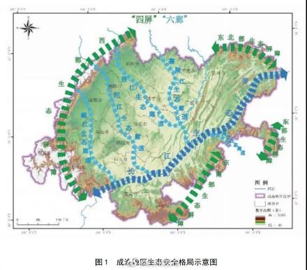 成渝地区地形示意图图片