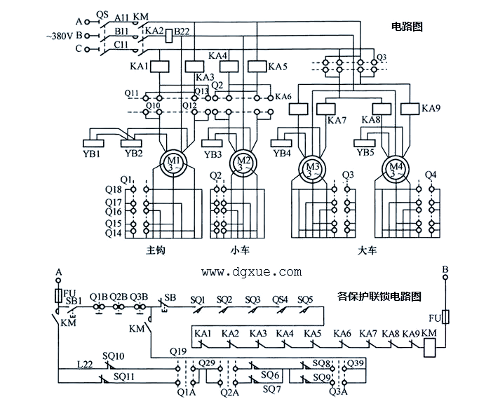 10t桥式起重机电路详解:安全与性能的双重保障