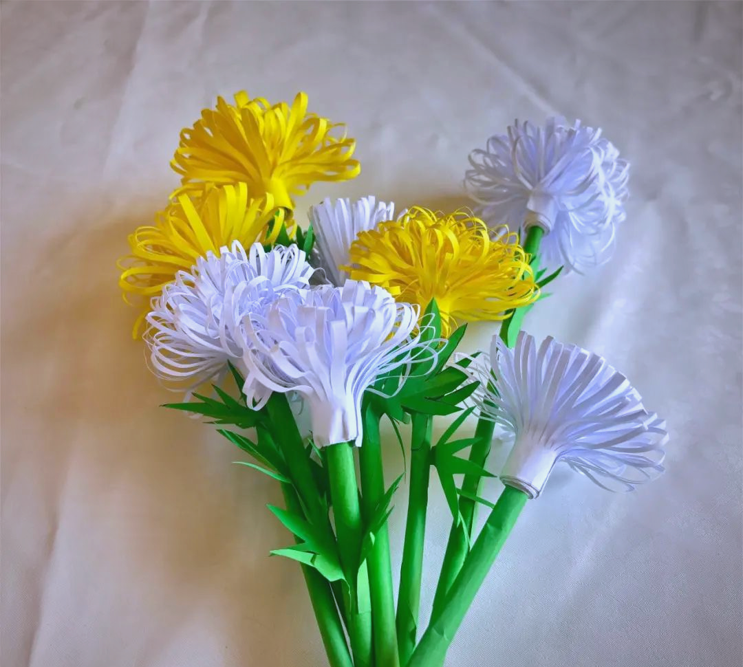 清明时节,手工折纸菊花寄托哀思