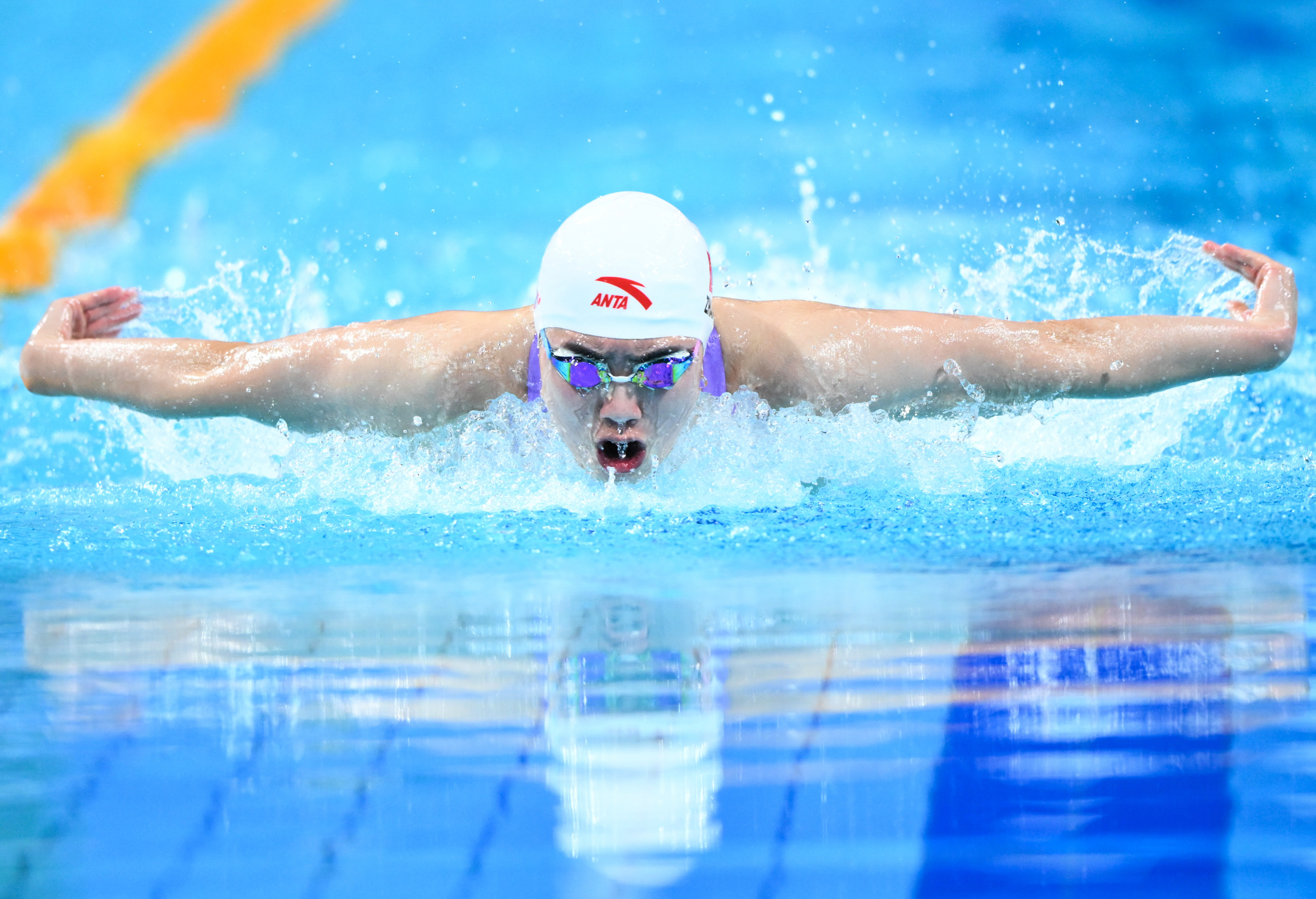 游泳——女子100米蝶泳:张雨霏晋级决赛