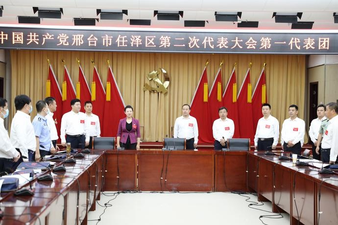 杨蕾,赵现科等区领导看望出席邢台市任泽区二次党代会代表