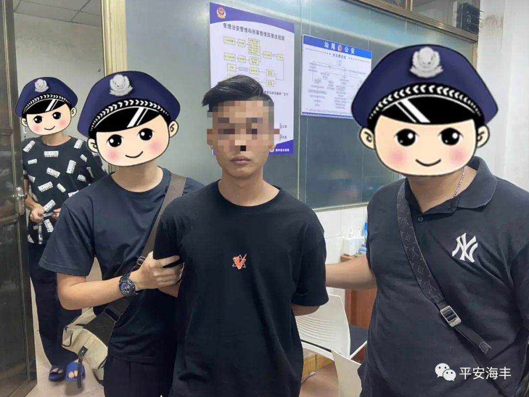 海丰公安抓获2名在逃人员