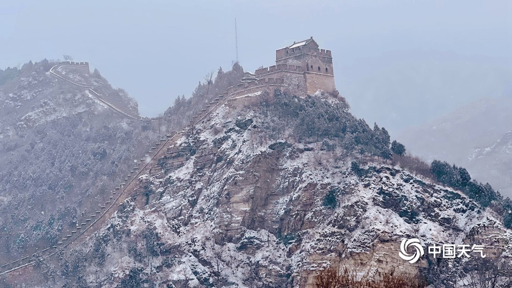 居庸关雪景图片图片