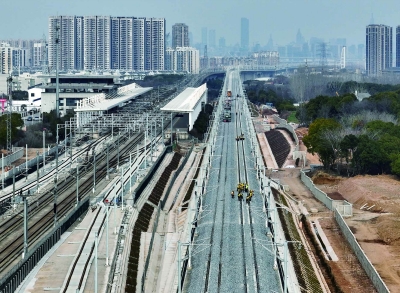 南沿江城际铁路建设加速推进