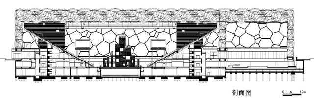 水立方透视图图片
