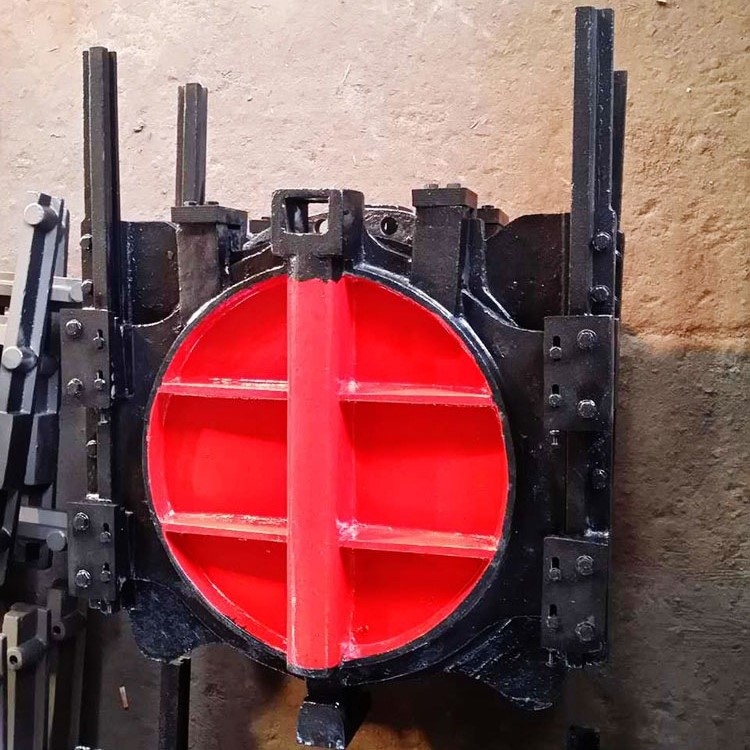 铸铁镶铜闸门的操作