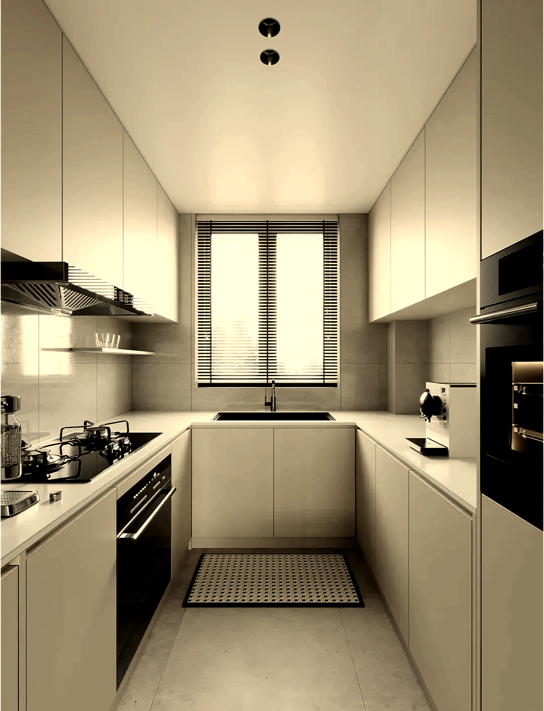 厨房吊柜设计:是否应该做到顶?