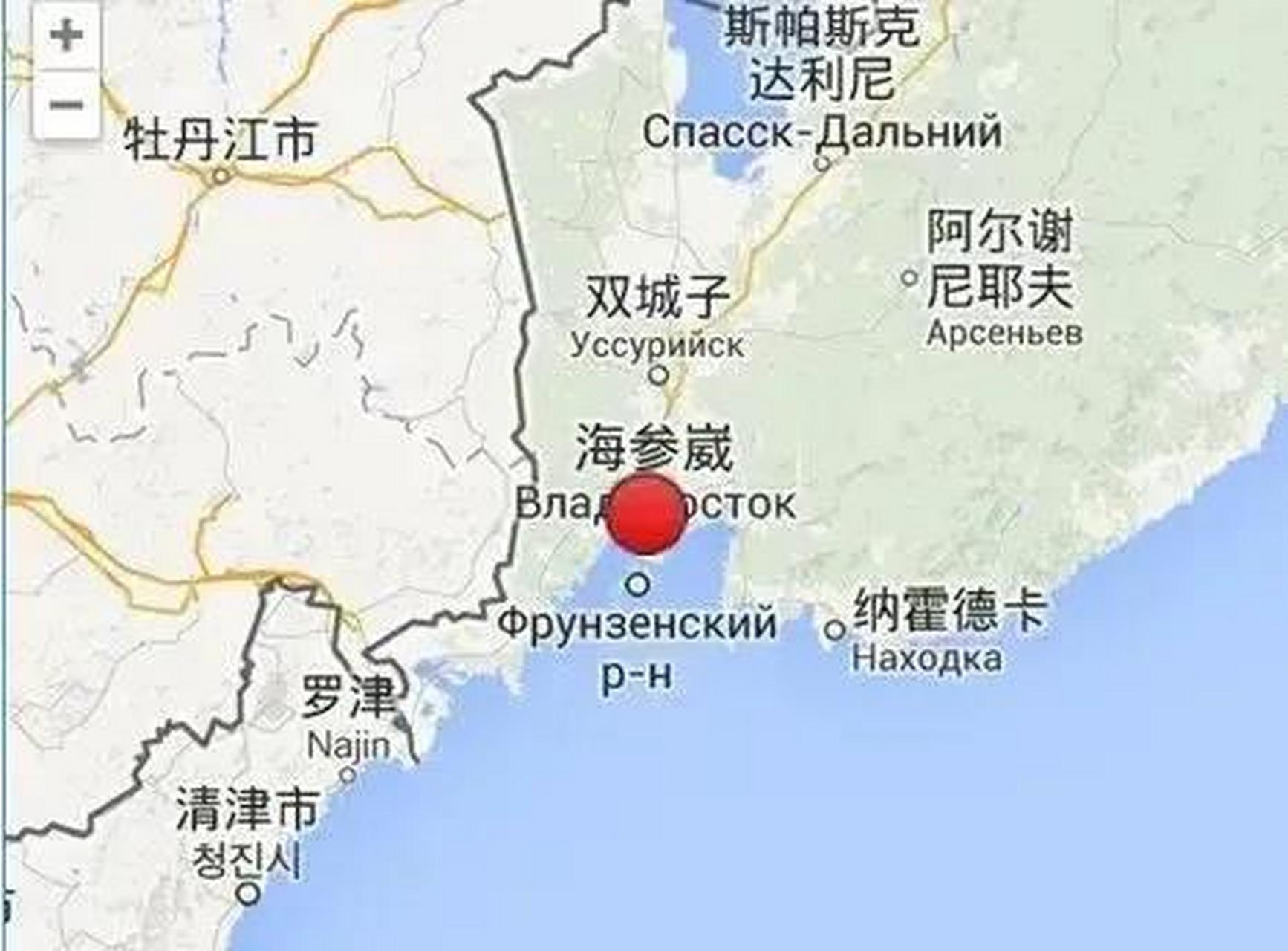 俄罗斯同意把海参崴港口借给中国使用.
