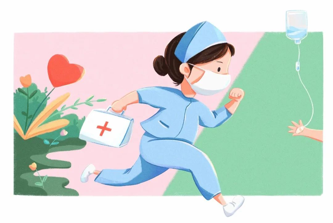 一点渺小而热烈的星火上一顶护士帽两翼如同飞燕洁白而坚挺