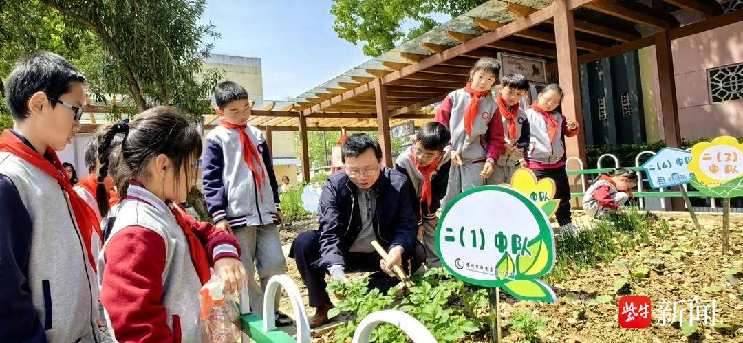 苏州市彩香实验小学"采撷园"劳动实践课程启动