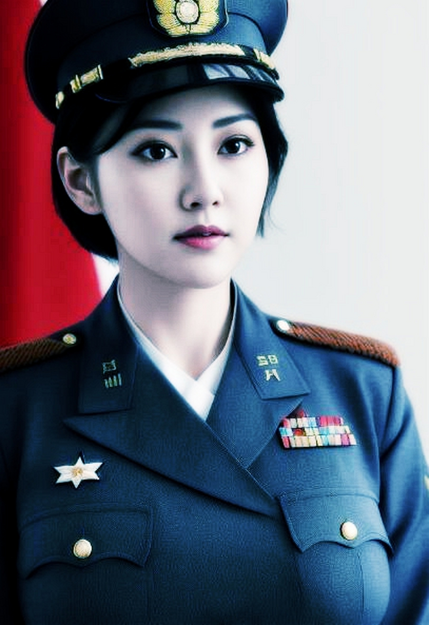 "金美素曾被评为"韩国最美女警",到底有多美呢?