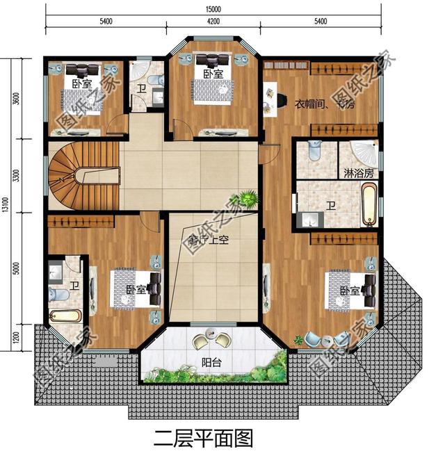 农村新式二层半小别墅,优雅外观居住放心的心灵港湾