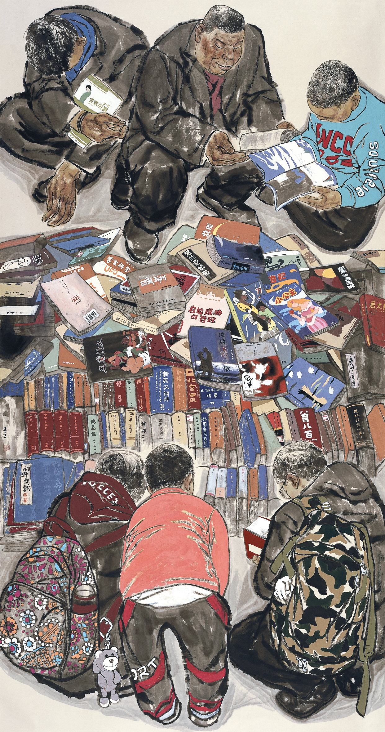 80后实力派人物画画家——刘亚东