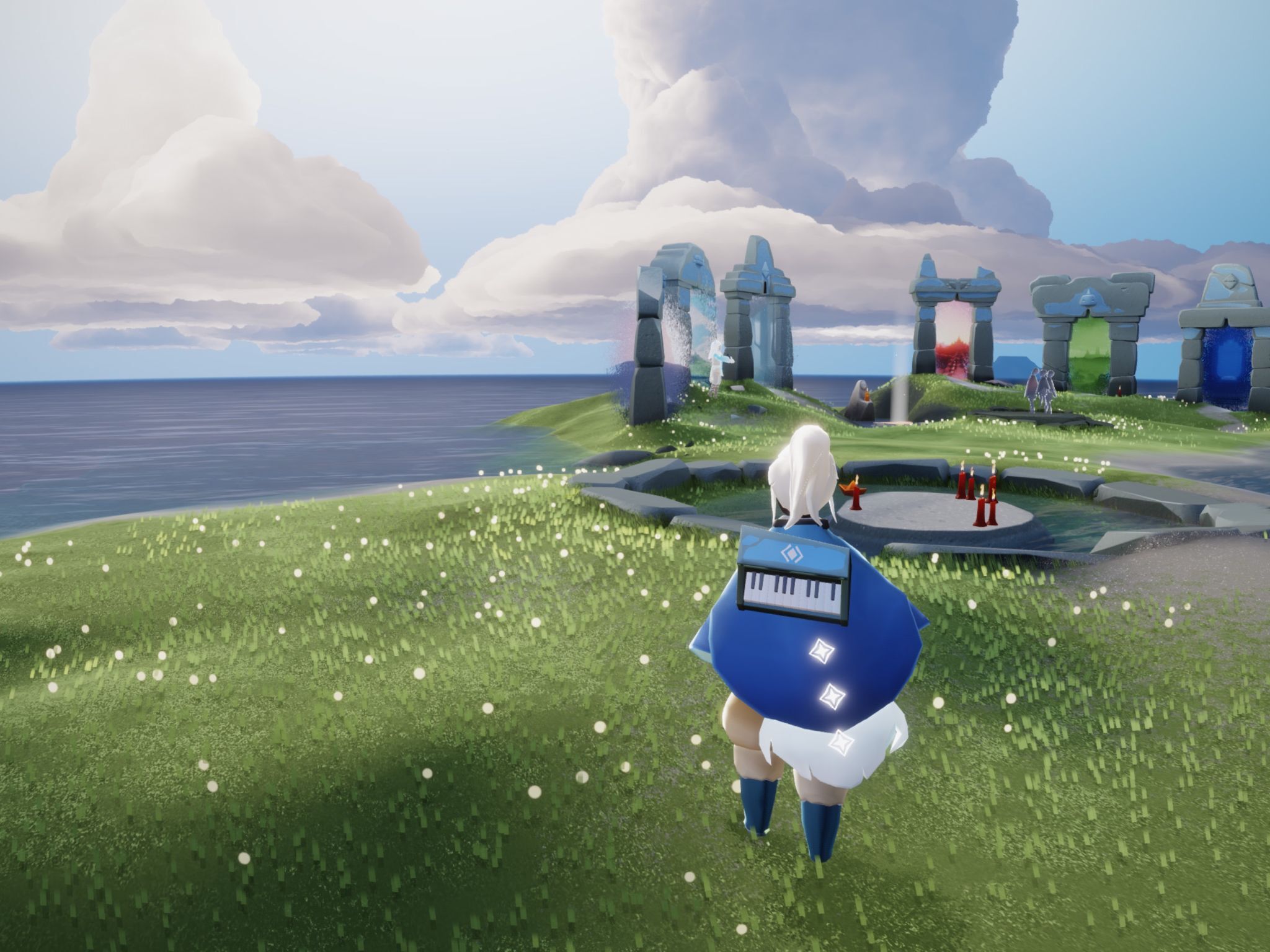 光遇:武士裤刚复刻,外服武士头先祖也来了