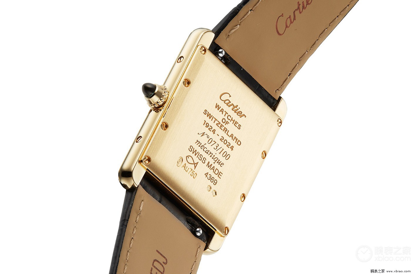 卡地亚推出tank louis cartier the watches of switzerland 100周年