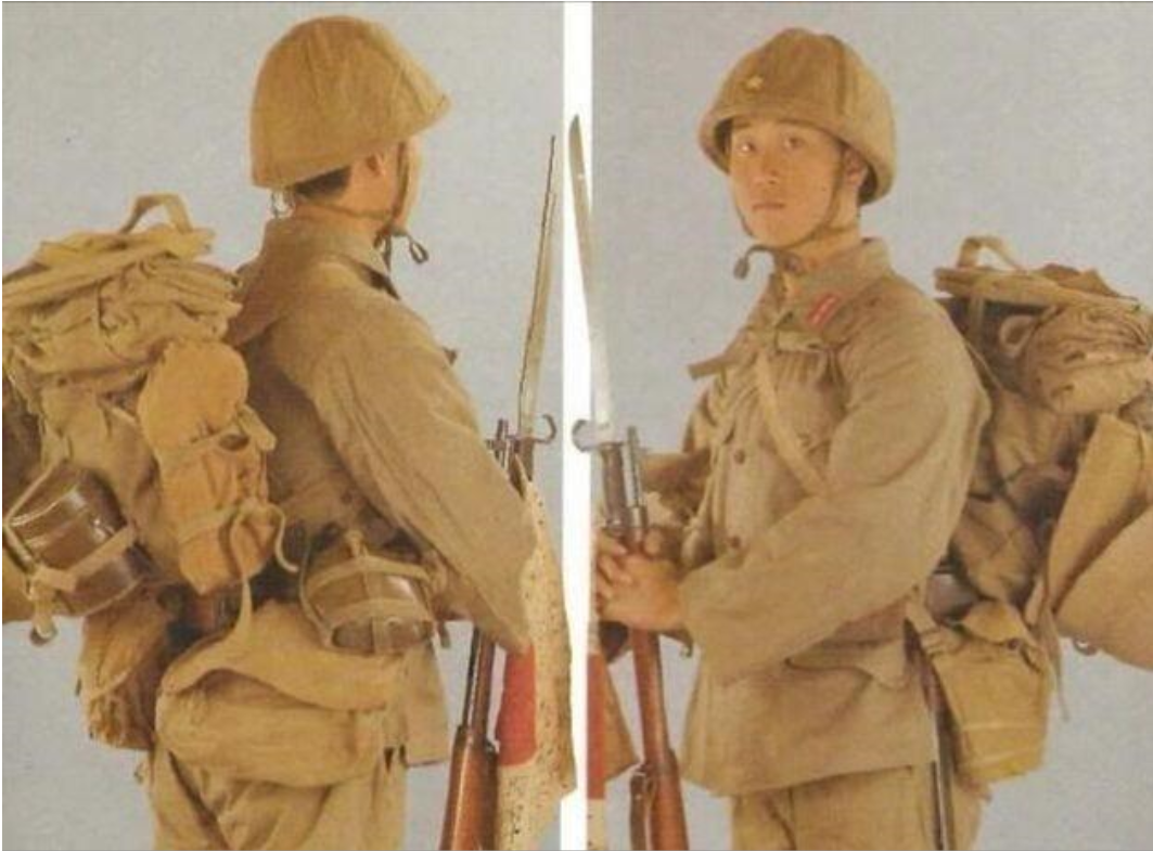 日军背着行军背包作战,难道不能先放下,打完仗后再背上吗?