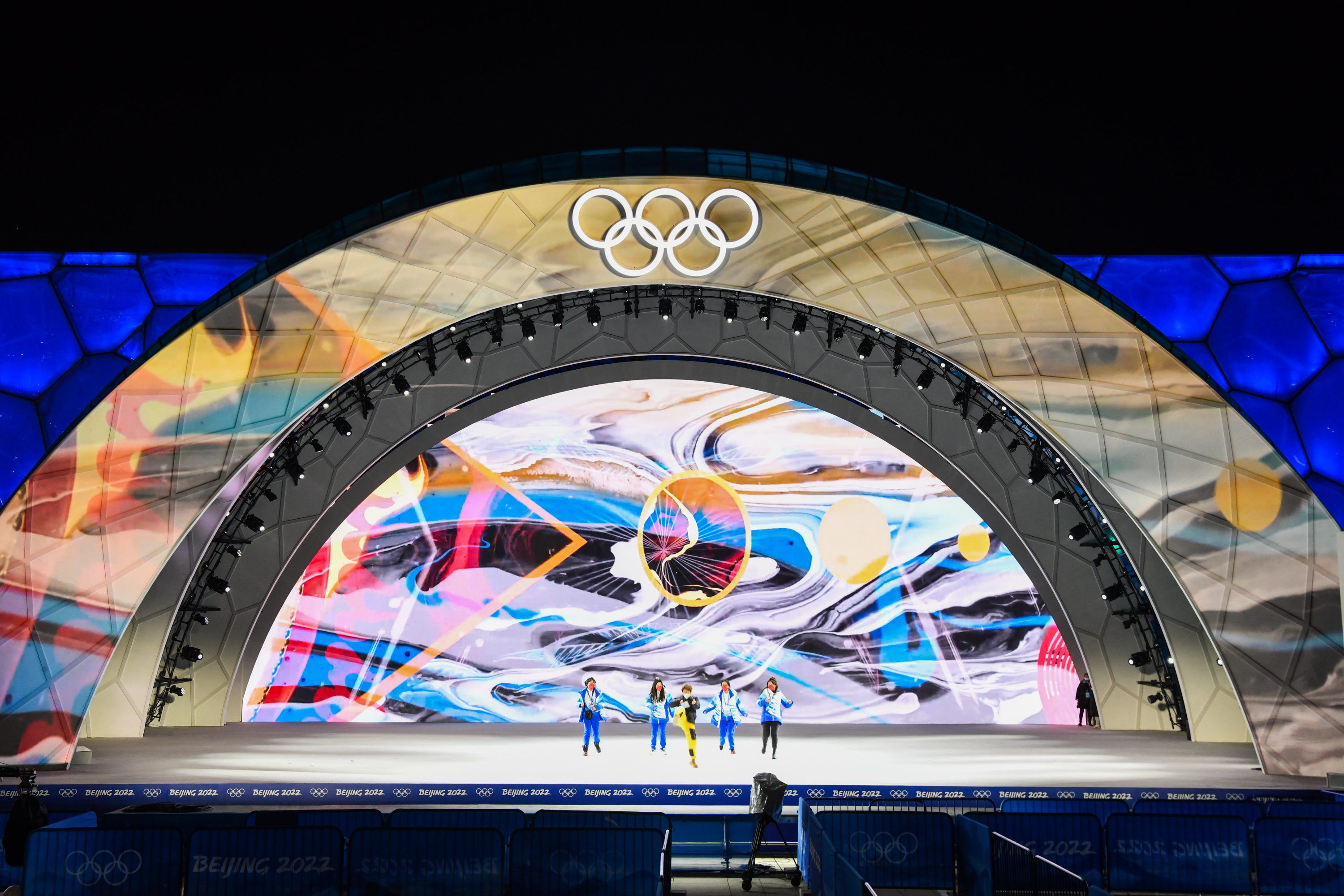 先睹为快!北京颁奖广场颁奖流程这样走