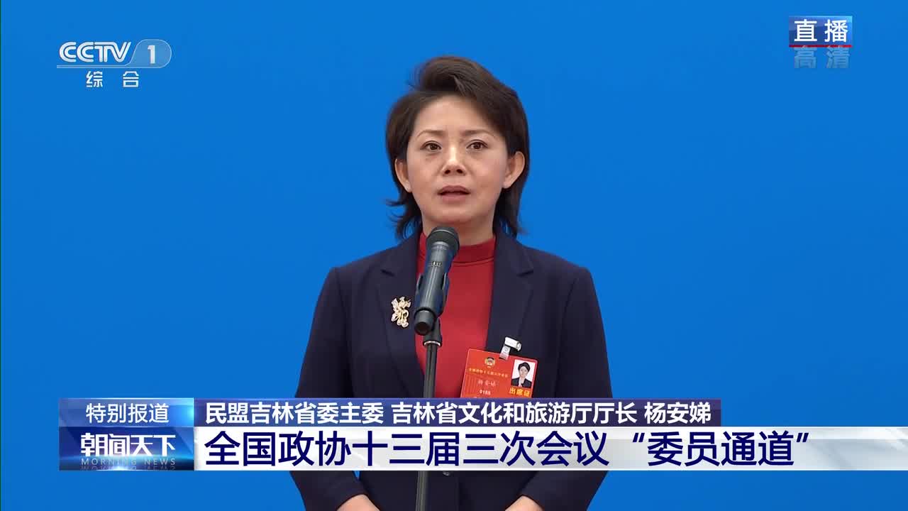 杨安娣委员:发展冰雪,让"冷资源"变"热产业"