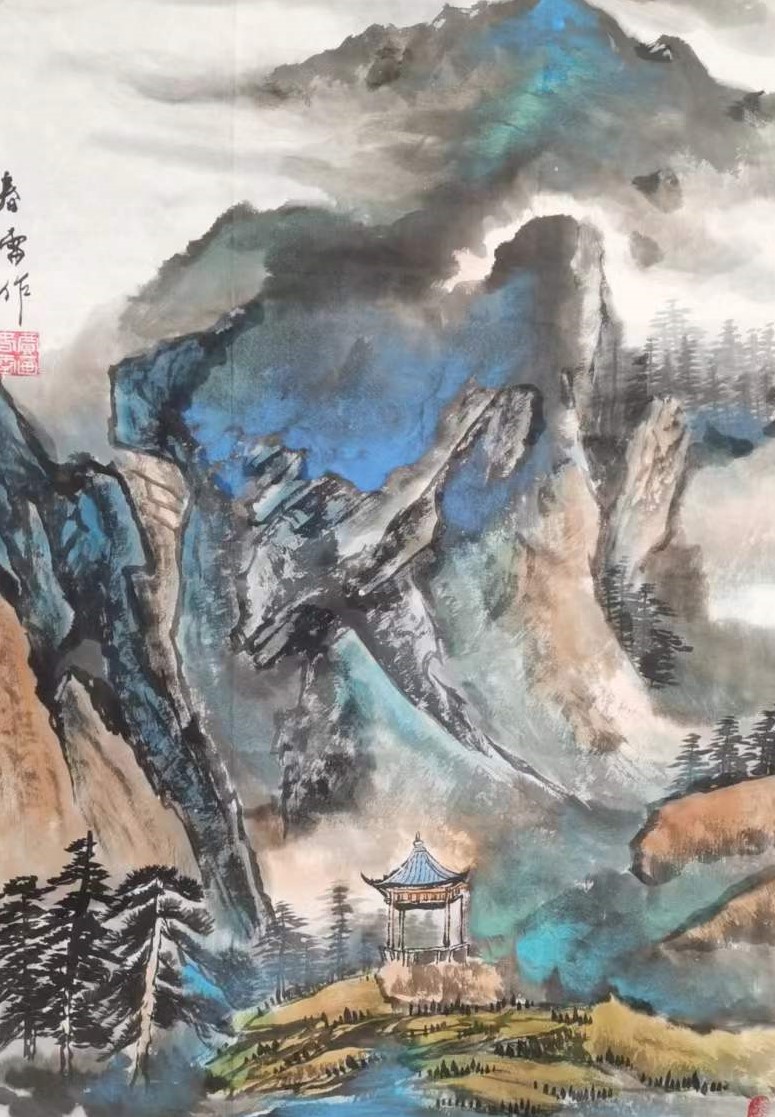 贾春雷画家,海派传承人
