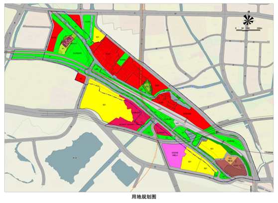 及七道碼頭邊線,東南至蕭紹路,西南接大運河遺產區界線,北鄰山陰路,總