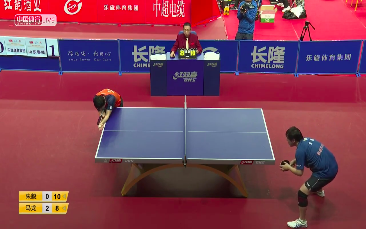 马龙vs朱毅:遭遇战中的快乐密码