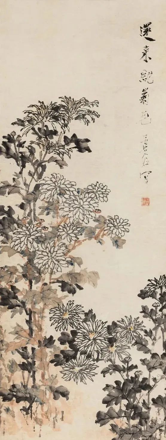 历代大师画菊:菊残犹有傲霜枝!