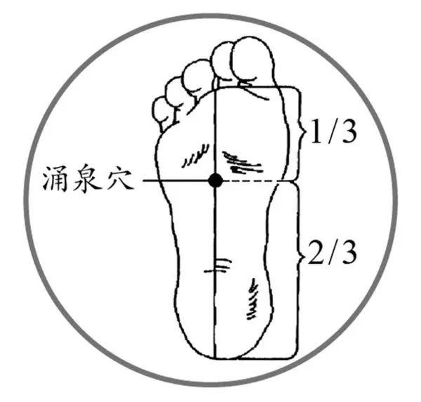 如何准确找到涌泉穴的位置