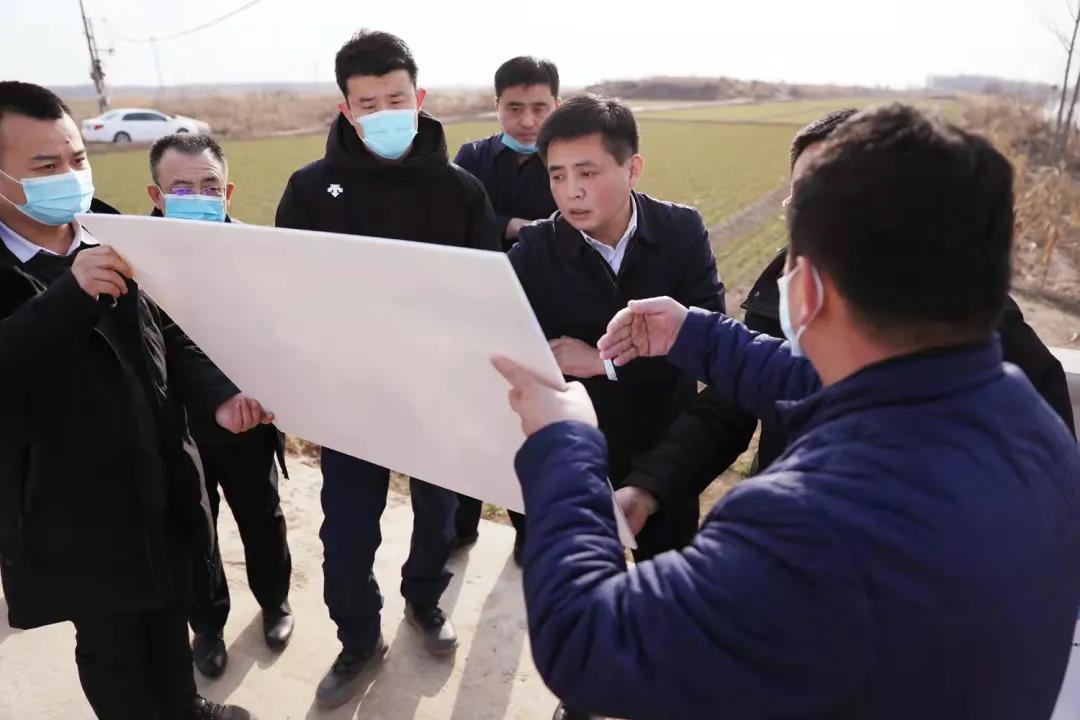 冀州区委书记张洪涛调研河湖连通工作