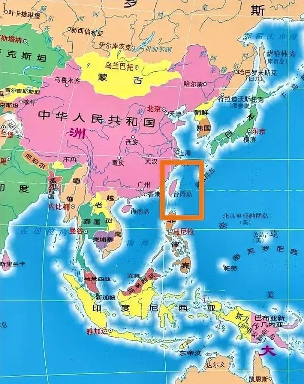 从世界地图上看,台湾的地理位置就像一把锁,这把锁打开,中国向太平洋