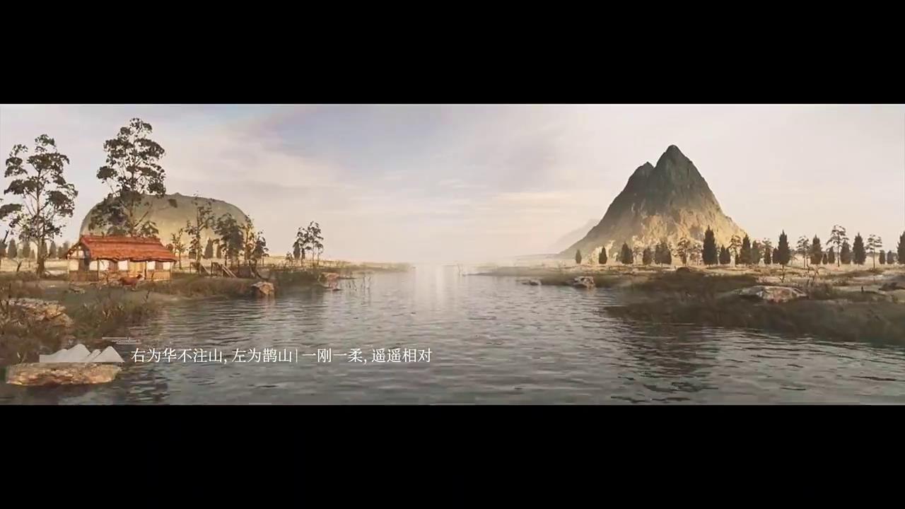 绝美!3d版《鹊华秋色图》再现"济南潇洒似江南"