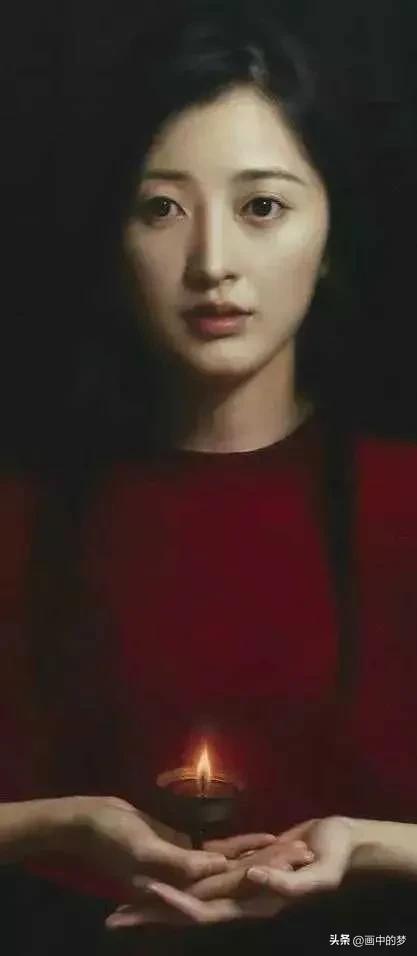 东方女性的古典美——王能俊写实人物油画作品欣赏