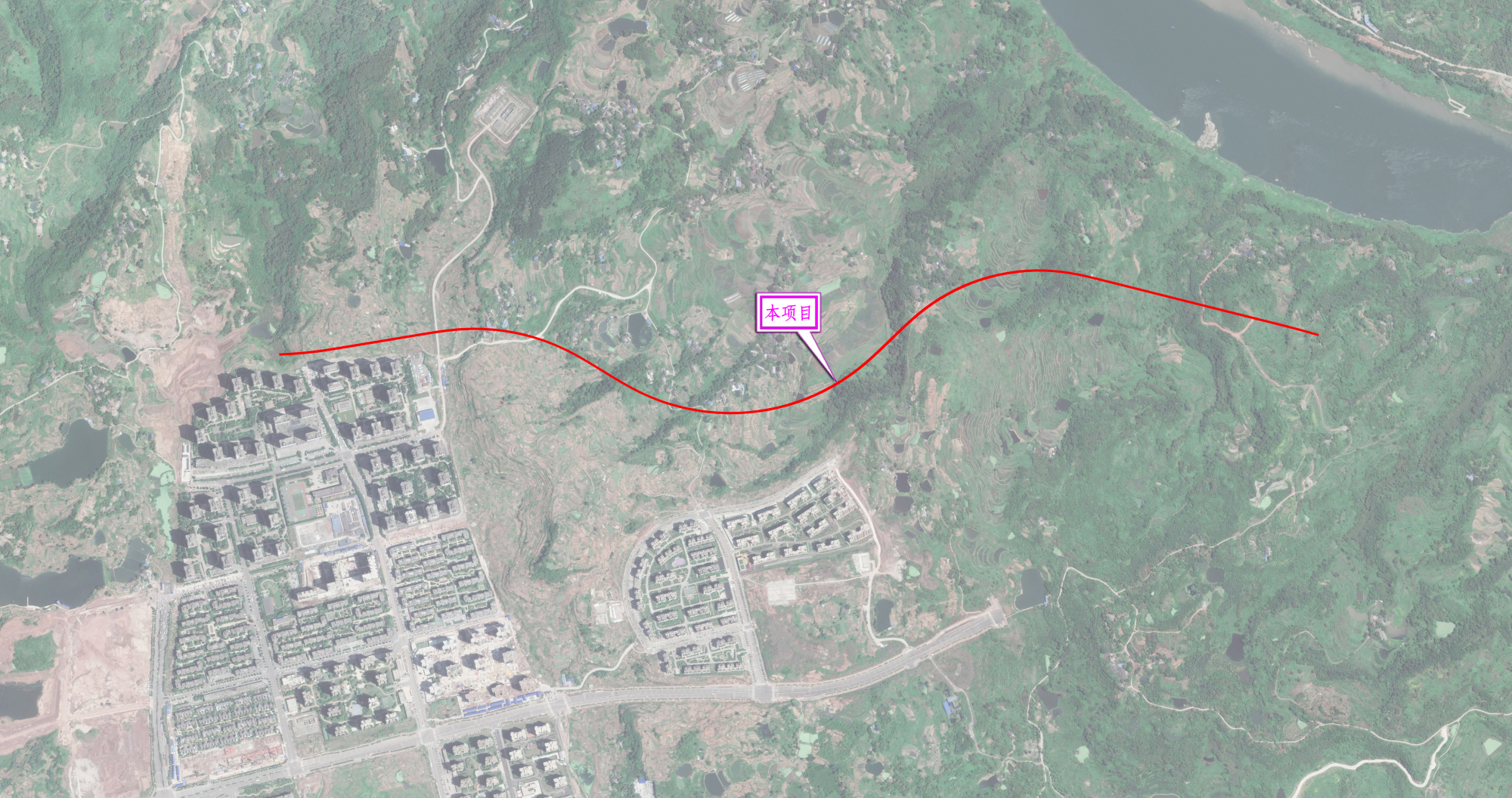 北碚蔡家椿萱大道总投资约17亿启动设计