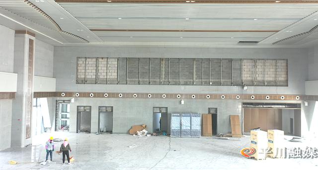 「项目建设进行时·五十五」高铁通车倒计时!平川站站房装修即将完成
