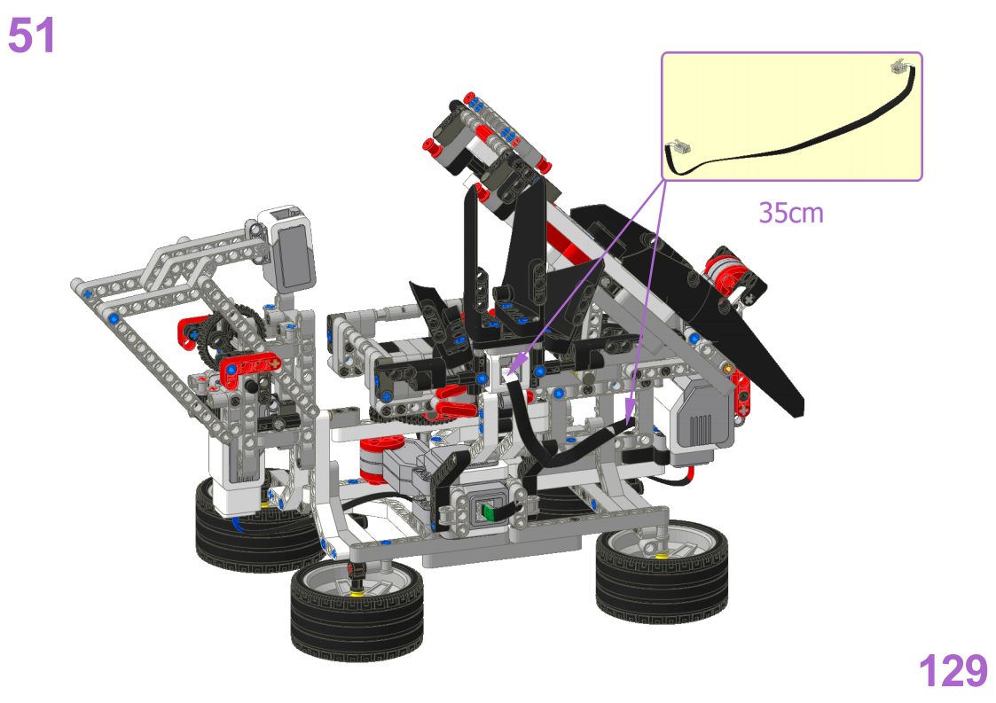 ev3魔方机器人搭建图119