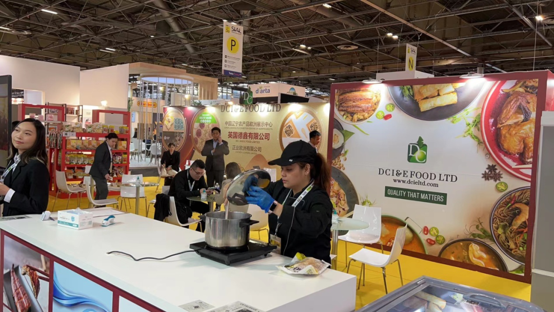 华英产品闪耀亮相2022年法国sial 食品展