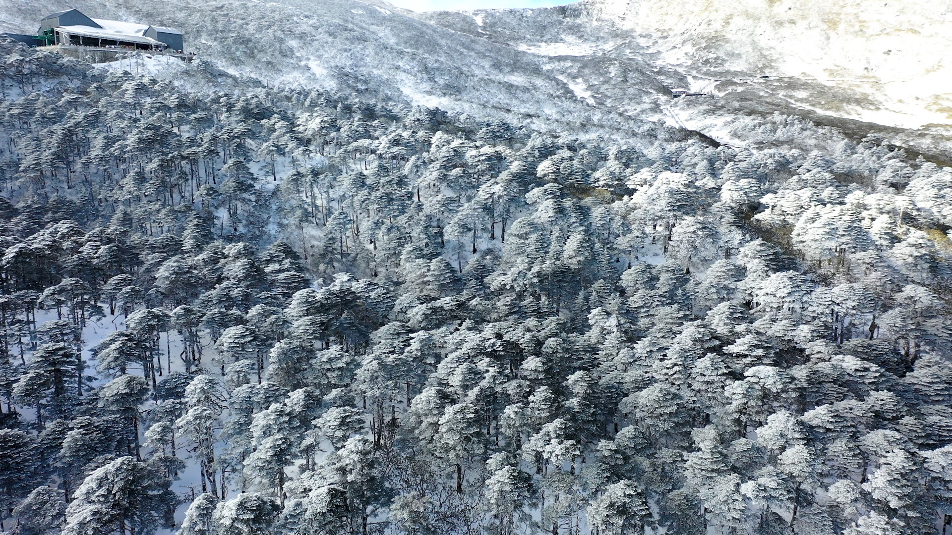 海拔5000米俯瞰,这是你未曾领略的大理苍山雪!
